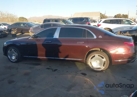 2021 Mercedes-Benz Maybach S 580 4Matic z USA, uszkodzony, nr VIN W1K6X7GBXMA023748